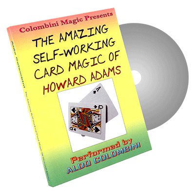 Amazing-Self-Working-Card-Magic-of-Howard-Adams-by-Aldo-Colombini--DVD