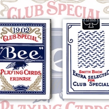 Erdnase 1902 Bee Playing Cards - Blue