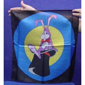 Rabbit In Hat Silk - 18 inch