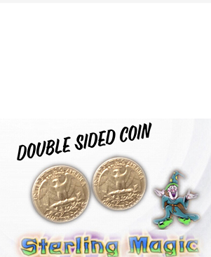 Double Sided Quarter (TAILS) by Sterling Magic