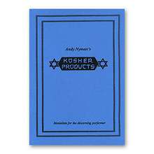 Kosher Products: Lecture Notes by Andy Nyman