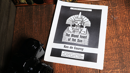 The Blood Fest of the Sun by Ken De Courcy