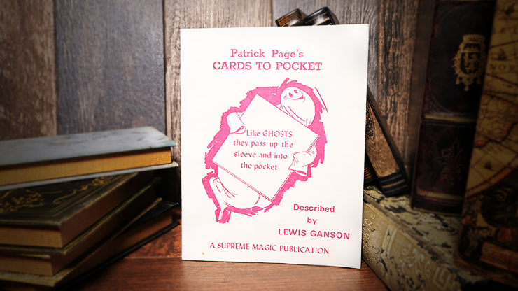 Patrick Page`s Cards to Pocket by Lewis Ganson