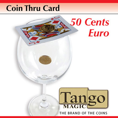 Coin Thru Card (50 cent Euro w/DVD) Tango