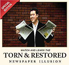 Torn & Restored Newspaper - Salinas