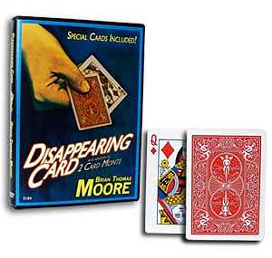 Disappearing Card - Two Card Monte