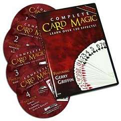 Complete Card Magic - 4 volume set