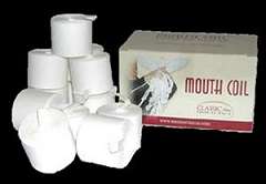 Classic Mouth Coils - White