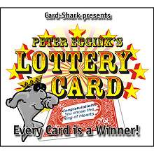 Lottery Card - Peter Eggink