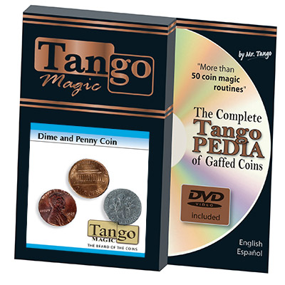 Dime and Penny trick from Tango coin magic