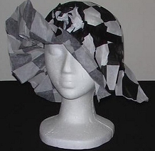 Checkered Hat Tear - Pauline