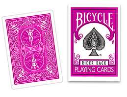 Cards Regular Bicycle - Fuchsia