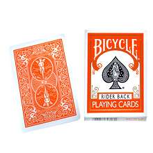 Cards-Regular-Bicycle-Orange