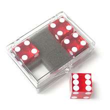 Dice 4-pack Red