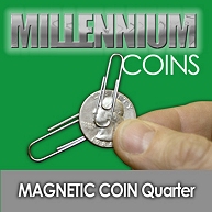 Magnetic Quarter by Sterling  Magic