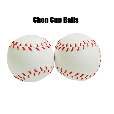 Chop Cup Balls Leather (Set of 2) by Leo Smesters