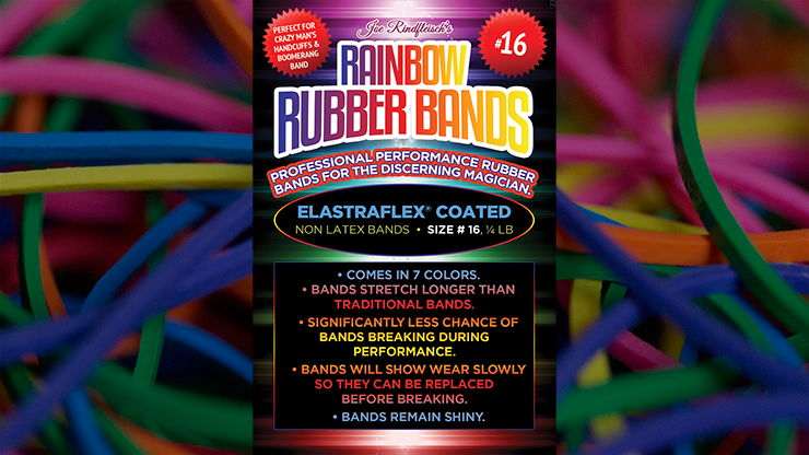 Joe Rindfleisch`s SIZE 16 Rubber Bands (Combo Pack)