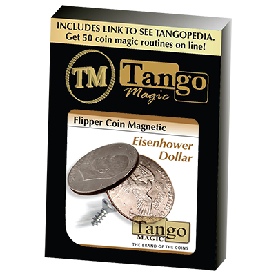 Magnetic-Flipper-Coin-Eisenhower-Dollar-by-Tango