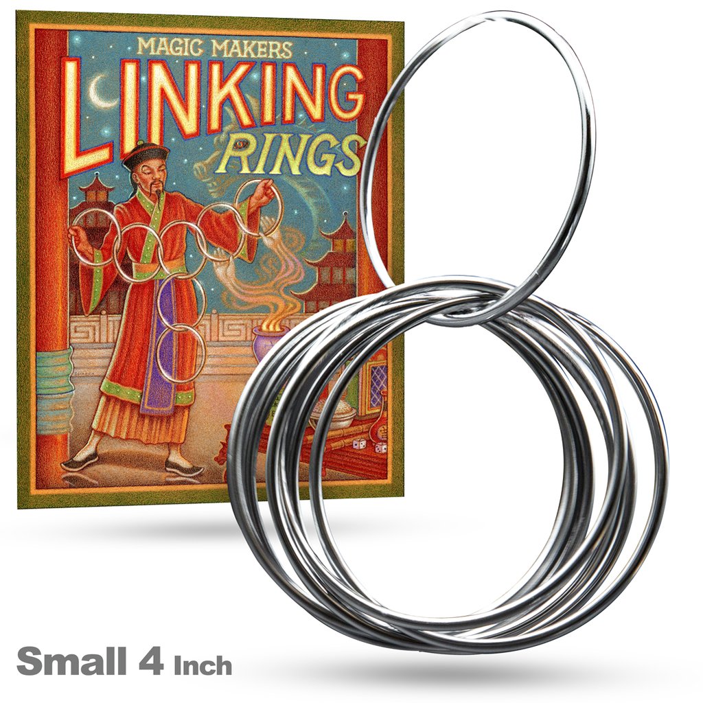 Linking Rings 4 inch, Magic , $20.00, The Magic Warehouse