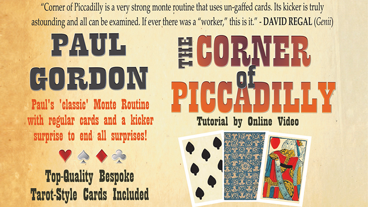 The Corner of Piccadilly (Tarot Size) by Paul Gordon