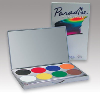 Paradise Makeup AQ by Mehron - 8 color palette