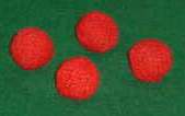 Crocheted Balls - Set of 4