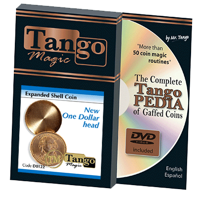Expanded Shell New One Dollar by Tango Magic HEADS