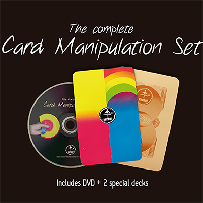 The Complete Card Manipulation Set  (DVD plus 2 special decks) by Vernet