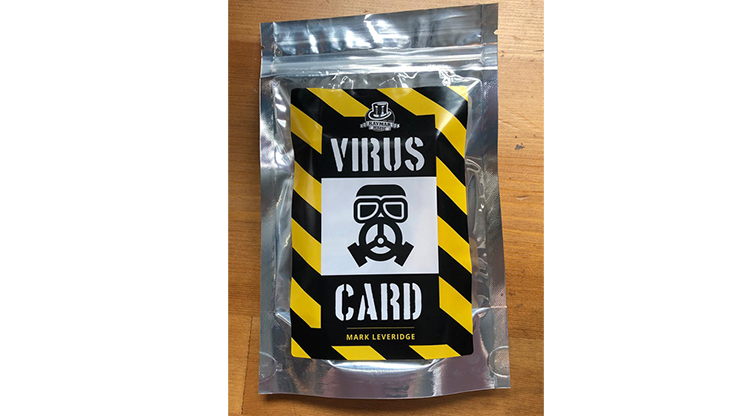 The Virus Card by Mark Leveridge and Kaymar Magic