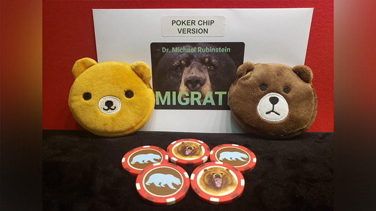 MIGRATE POKER CHIP by Dr. Michael Rubinstein