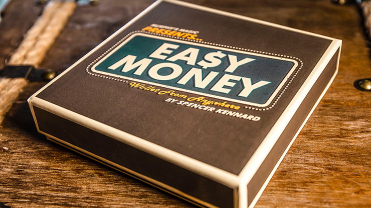 Easy-Money-Black-Wallet-by-Spencer-Kennard*