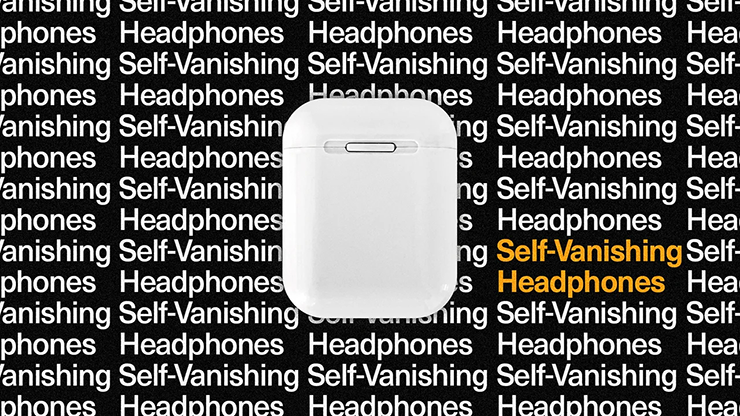 Self Vanishing Headphones by Ellusionist