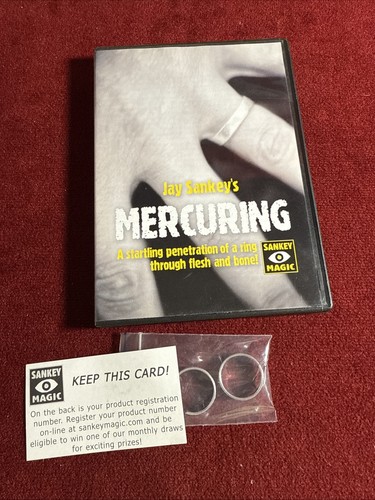 MERCURING by Jay Sankey (-Large ) Ring and DVD*