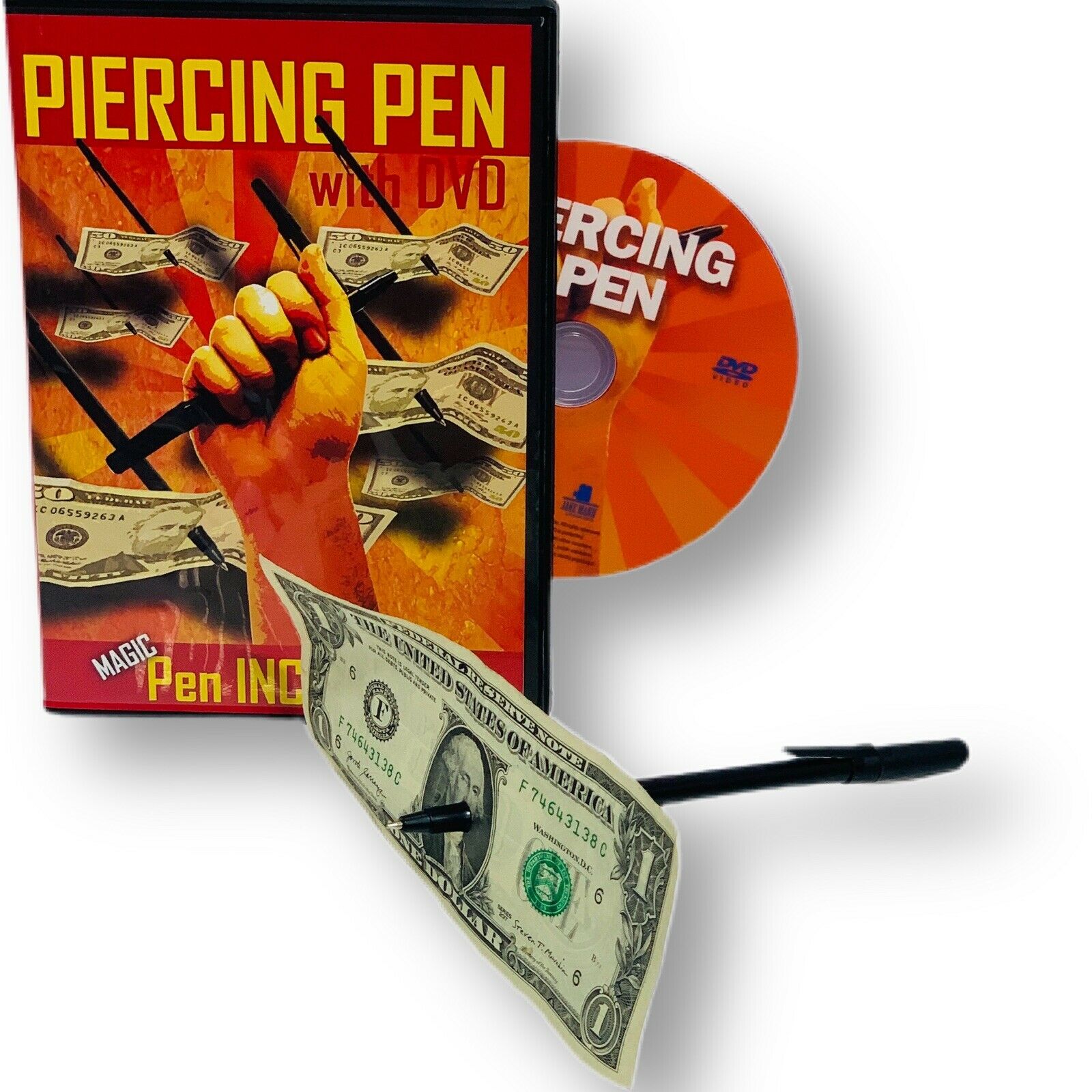 Piercing Pen DVD and gimmick